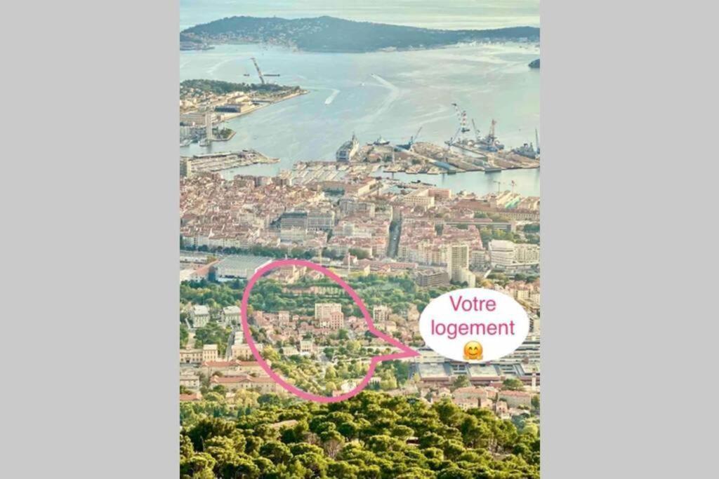 Apartment Balcon Du Faron- Proche Gare & Centre - Clim